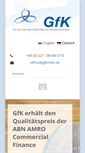 Mobile Screenshot of gfkmbh.de