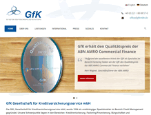 Tablet Screenshot of gfkmbh.de